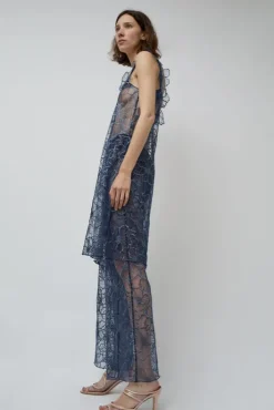 Outlet Daphne Pants in Navy Peony Collections|Shorts & Pants