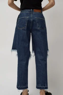 Hot Demi-Denims in Medium Blue Denim|Shorts & Pants