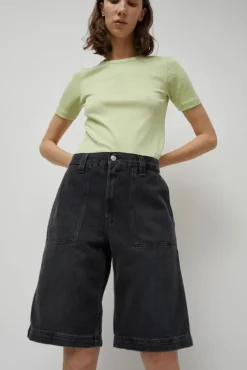 Sale Denim Carpenter Shorts in Stone Black Collections|Shorts & Pants