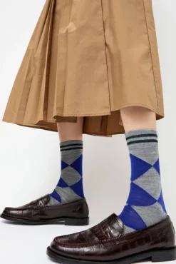 Discount Diamond Socks in Cobalt Holiday Gift Guide|Collections