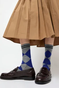 Discount Diamond Socks in Cobalt Holiday Gift Guide|Collections