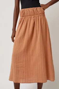 Hot Diph Skirt in Brick Skirts|Clothing