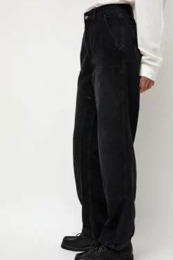 Discount Double-Knee Jean in Spider Black Collections|Denim