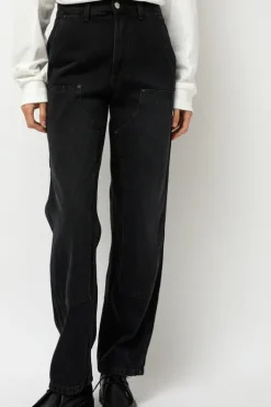 Discount Double-Knee Jean in Spider Black Collections|Denim