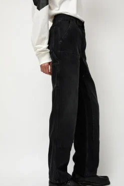 Discount Double-Knee Jean in Spider Black Collections|Denim