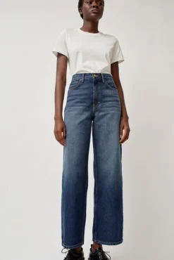Online Elissa High Wide Jean in Cate Wash Collections|Denim