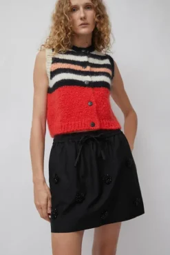 Online Embellished Mini Skirt in Black Holiday Gift Guide|Skirts