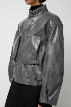 Fashion Ep Bomber Jacket in Charcoal Jackets & Outerwear|Clothing
