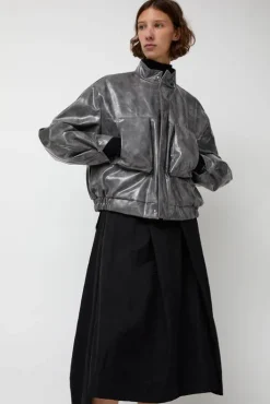 Fashion Ep Bomber Jacket in Charcoal Jackets & Outerwear|Clothing