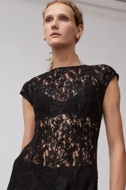 Outlet Erika Dress in Black Lace Holiday Gift Guide|Dresses