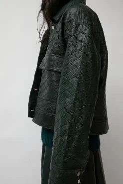 Discount Eva Jacket in Bottle Diamond Collections|Jackets & Outerwear