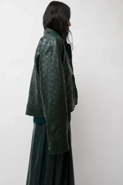 Discount Eva Jacket in Bottle Diamond Collections|Jackets & Outerwear