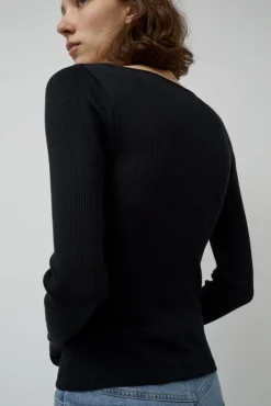 Sale Eve Seamless Top in Black Collections|Tops