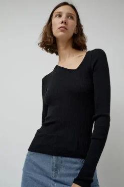Sale Eve Seamless Top in Black Collections|Tops