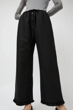 Sale Frill Padded Pants in Black Shorts & Pants|Clothing