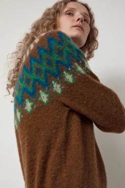 Discount Future Fantasy Fairisle Sweater in Nut Holiday Gift Guide|Clothing