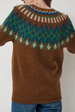 Discount Future Fantasy Fairisle Sweater in Nut Holiday Gift Guide|Clothing