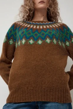 Discount Future Fantasy Fairisle Sweater in Nut Holiday Gift Guide|Clothing