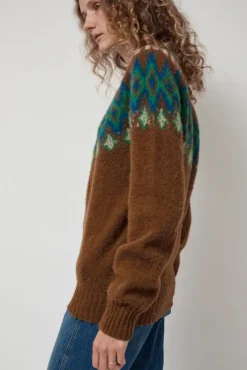 Discount Future Fantasy Fairisle Sweater in Nut Holiday Gift Guide|Clothing