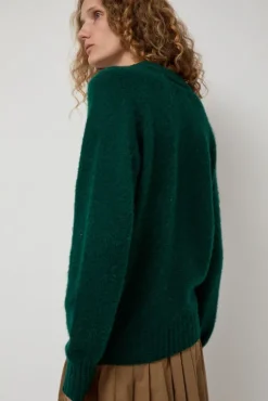 New Future Memories V Neck Sweater in Forest Holiday Gift Guide|Sweaters