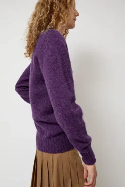 Sale Future Memories V Neck Sweater in Lavender Holiday Gift Guide|Sweaters