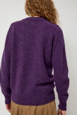 Sale Future Memories V Neck Sweater in Lavender Holiday Gift Guide|Sweaters