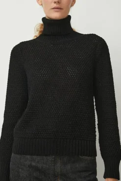 Clearance Gabe Turtleneck in Black Sweaters|Clothing