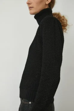 Clearance Gabe Turtleneck in Black Sweaters|Clothing
