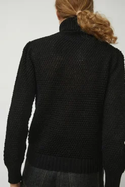 Clearance Gabe Turtleneck in Black Sweaters|Clothing