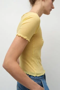 Outlet Gerrymandered Tee in One Yellow Collections|Tops