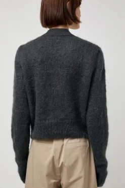 Sale Grandma Cardigan in Dark Green Sweaters|Clothing