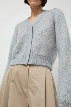 Best Grandma Cardigan in Light Mint Sweaters|Clothing