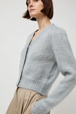 Best Grandma Cardigan in Light Mint Sweaters|Clothing