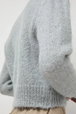 Best Grandma Cardigan in Light Mint Sweaters|Clothing