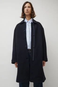 Hot 5GT Rock Coat in Navy Jackets & Outerwear|Clothing