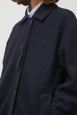 Hot 5GT Rock Coat in Navy Jackets & Outerwear|Clothing
