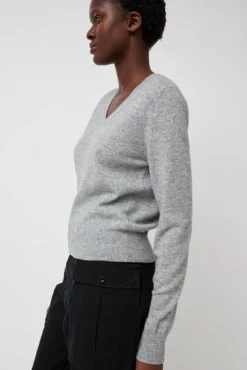 Fashion Hany Cashmere Knit in Gray Collections|Sweaters