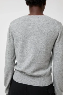 Fashion Hany Cashmere Knit in Gray Collections|Sweaters