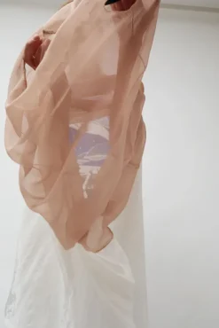 Sale Ira Long Dress in Powder Collections|Dresses