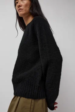 Fashion Jets Crew Knit in Black Collections|Sweaters