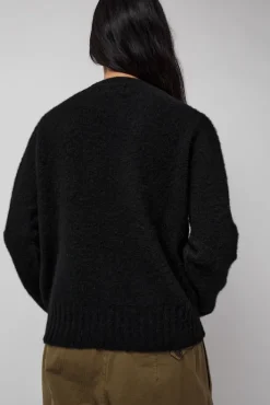 Fashion Jets Crew Knit in Black Collections|Sweaters