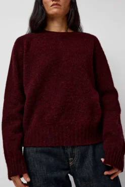 Best Jets Crew Knit in Red Wizard Collections|Sweaters