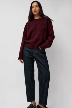 Best Jets Crew Knit in Red Wizard Collections|Sweaters