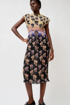 Outlet Julien Dress in Dip Dye Shadow Floral Holiday Gift Guide|Collections