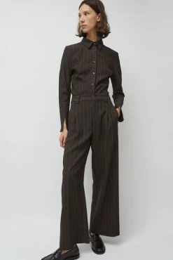 Best Kent Pant in Brown Stripe Collections|Shorts & Pants