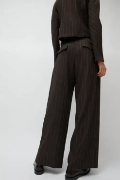 Best Kent Pant in Brown Stripe Collections|Shorts & Pants