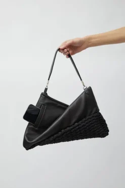 Online Knit Twisterette Bag in Black Holiday Gift Guide|Collections