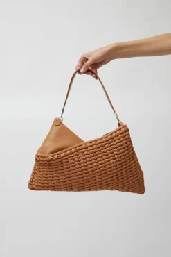 Sale Knit Twisterette Bag in Natural Brown Holiday Gift Guide|Bags