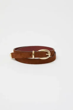 Fashion La Frieda Belt in Choco Camp Holiday Gift Guide|Belts