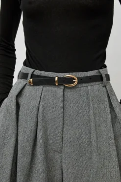 Online La Frieda Belt in Noir Holiday Gift Guide|Belts